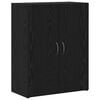 vidaXL Biurowa szafka Czarny dąb 70 x 32 x 77.5 cm Drewno inżynieryjne