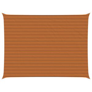 vidaXL Żagiel przeciwsłoneczny Pomarańczowy i brązowy 8 x 6 m