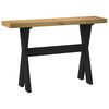 vidaXL Stolik konsolowy, NOAIN, 120x30x75 cm, lite drewno sosnowe