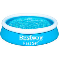 Bestway Nadmuchiwany basen Fast Set, okrągły, 183x51 cm, niebieski