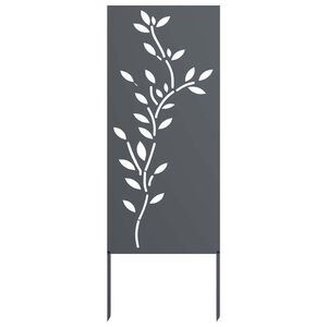 vidaXL Ekran zapewniający prywatność w ogrodzie Antracyt 50 x 140 cm