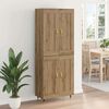 vidaXL Highboard Dąb rzemieślniczy 69,5 x 34 x 90 cm