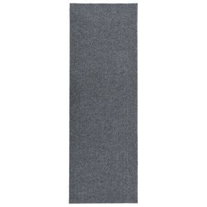 vidaXL Dywanik pochłaniający zabrudzenia, 100x350 cm, szary