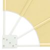 vidaXL Ekran Prywatności Balkonowej piaskowy 210 x 210 cm Poliester
