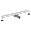 vidaXL Odpływ prysznicowy w designie liniowym z syfonem 360&deg; 70 cm