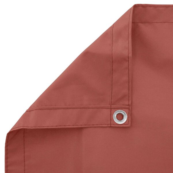 vidaXL Ekran balkonowy terakota 110 x 600 cm Materiał Oxford