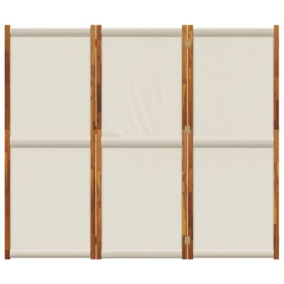 vidaXL Parawan 3-panelowy, jasnoszary, 210x180 cm