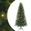 vidaXL Sztuczna choinka Zielony 240 cm PE i PVC