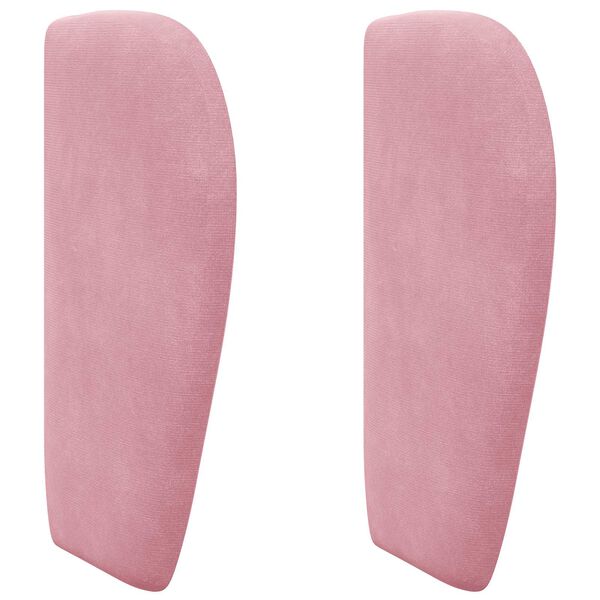 vidaXL Ucho Głowy R&oacute;żowy 40 x 23 x 6 cm Aksamit