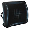 vidaXL Poduszka pod plecy Czarny Pianka z pamięcią 35,5 x 30 x 12 cm