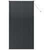 vidaXL Żaluzja wenecka Czarny 220 x 110 cm 25 mm Aluminium