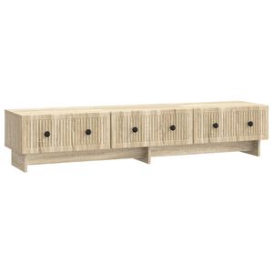 vidaXL Szafka pod telewizor z szufladą dąb Sonoma 147 x 34,5 x 30 cm