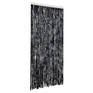vidaXL Zasłona przeciwko owadom, antracytowa, 100x220 cm, szenil