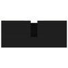 vidaXL Szafka łazienkowa, czarna, 80x33x60 cm, materiał drewnopochodny