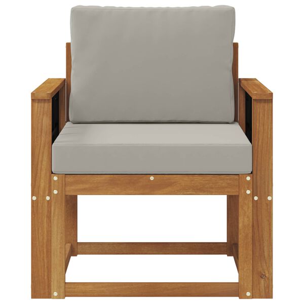 vidaXL Sofa na zewnątrz Lite drewno akacjowe i poliester