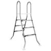 vidaXL Drabina do basenu nadziemnego 100 cm 3-Step Stal nierdzewna 304