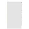 vidaXL Szafka Nocna Biały 38 x 38 x 66 cm Materiał drewnopochodny