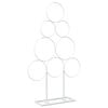 vidaXL Metalowa choinka świąteczna KUOPIO 60 cm Stal Biały