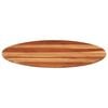 vidaXL Blat stołu, lite drewno akacjowe, okrągły, 15-16 mm, 80 cm