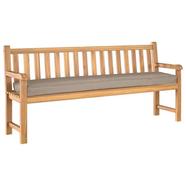 vidaXL Poduszka na paletę Ciemnoszary 180 x 40 x 8 cm Materiał Oxford