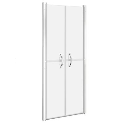 vidaXL Drzwi prysznicowe, szkło mrożone, ESG, 101x190 cm