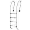 vidaXL Drabinka do basenu, 54x38x184,5 cm, stal nierdzewna 304