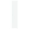 vidaXL Wysoka szafka, biała, 40x42,5x185 cm, materiał drewnopochodny