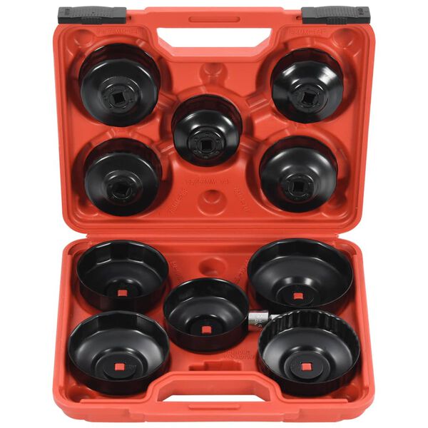 vidaXL 11-częściowy zestaw narzędzi do filtra oleju