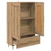 vidaXL Highboard z szufladą Dąb rzemieślniczy 69,5 x 31 x 115 cm