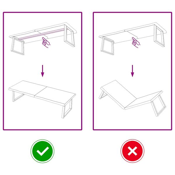 vidaXL Blat do stołu, jasnobrązowy, 160x50x(2-4)cm, lite drewno dębowe