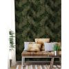 DUTCH WALLCOVERINGS Tapeta Palm, zielona