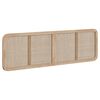 vidaXL Zagł&oacute;wek Z zagł&oacute;wkiem Naturalny 180 x 55 x 3 cm rattan