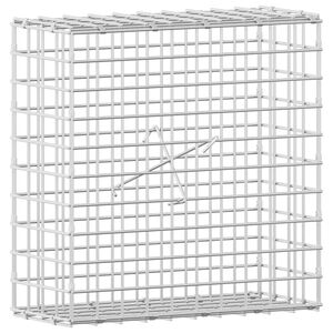 vidaXL Gabion z drutu 3,5 mm i siatką 5x5 cm 50x20x50 cm