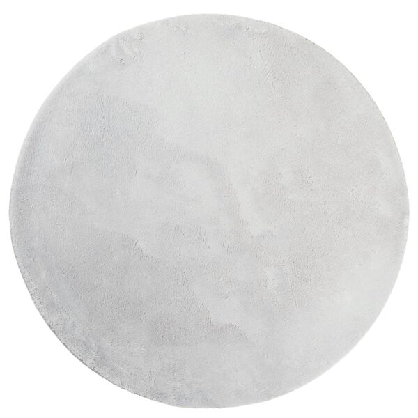 vidaXL Dywan HUARTE z kr&oacute;tkim włosiem, szary, &Oslash; 200 cm