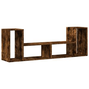 vidaXL Szafki pod telewizor, 2 szt., przydymiony dąb, 75x30x50 cm