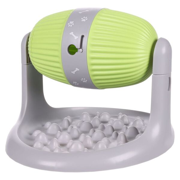 FLAMINGO Podajnik przekąsek/karmy, szaro-zielony