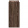 vidaXL Regał, brązowy dąb, 68,5x32x75 cm, materiał drewnopochodny