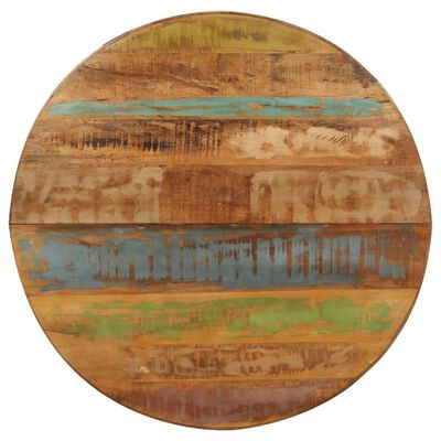 vidaXL Okrągły stół jadalniany, 100x100x75 cm, lite drewno z odzysku