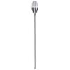Luxform Lampa solarna LED, ogrodowa, słupek, srebrna, 41165