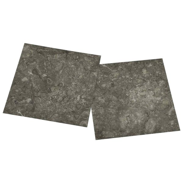 vidaXL Deski podłogowe 55 pcs Szary 5,11 m&sup2; PVC