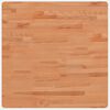 vidaXL Blat stołu, 70x70x2,5 cm, kwadratowy, lite drewno bukowe