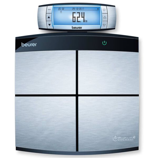 Beurer Diagnostyczna waga łazienkowa BF 105, czarno-srebrna