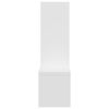 vidaXL P&oacute;łki ścienne, 2 szt., białe, 50x15x50 cm