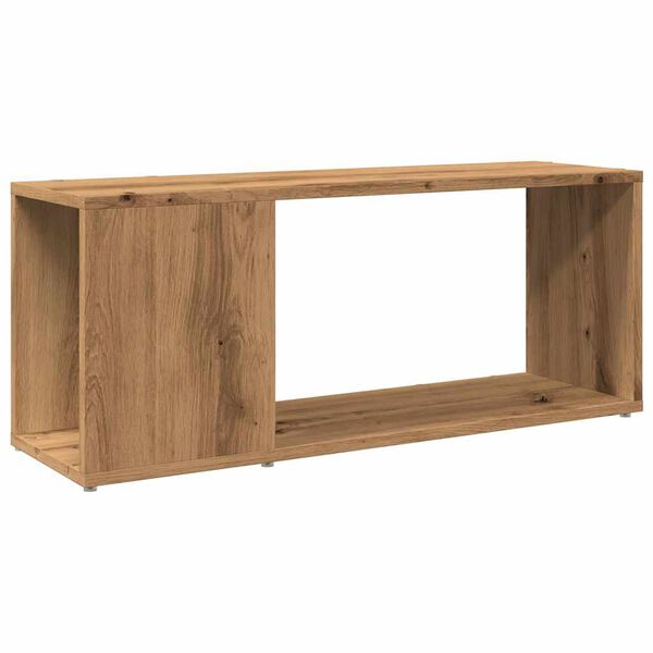 vidaXL Szafka pod TV, dąb artisan, 80x24x32 cm