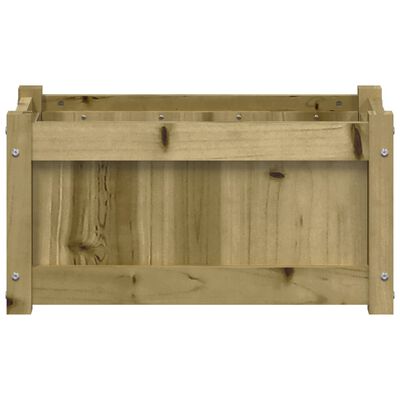 vidaXL Donica ogrodowa, 60x31x31 cm, impregnowane drewno sosnowe