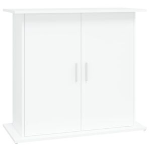 vidaXL Szafka pod akwarium, biała 81x36x73 cm, materiał drewnopochodny