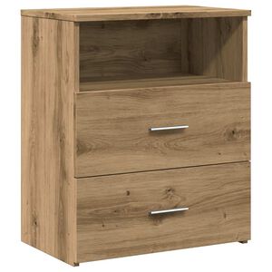 vidaXL Szafka nocna dąb artisan 50x32x60cm cm, materiał drewnopochodny