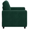 vidaXL Sofa Fotel Ciemnozielony 100x78x80 cm Aksamit
