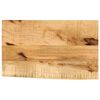 vidaXL Blat stołu, 60x40x3,8 cm, naturalna krawędź, drewno mango