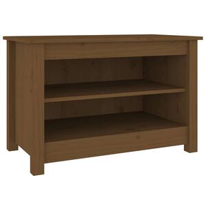 vidaXL Szafka na buty, miodowy brąz, 70x38x45,5 cm, drewno sosnowe